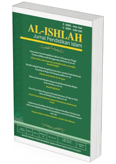 Sampul jurnal Al-Ishlah